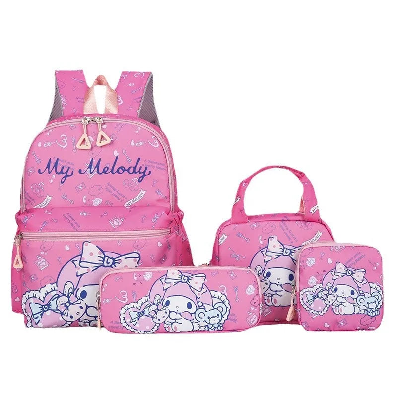 Kawaii Backpack Set (Inspired by Hello Kitty/ Kuromi/My Melody)