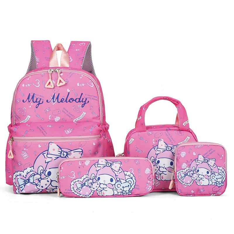 Kawaii Backpack Set (Inspired by Hello Kitty/ Kuromi/My Melody)