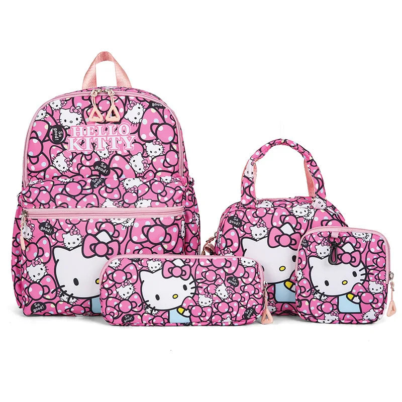 Kawaii Backpack Set (Inspired by Hello Kitty/ Kuromi/My Melody)