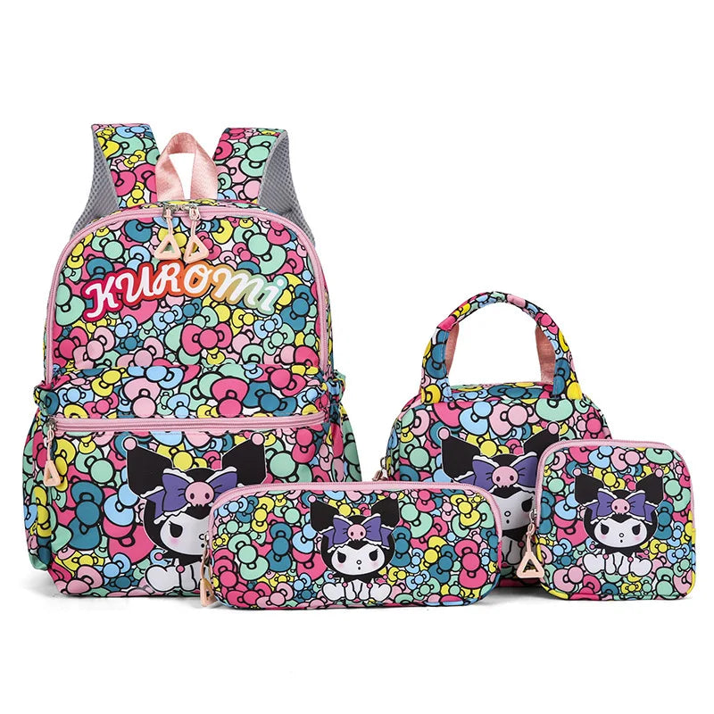 Kawaii Backpack Set (Inspired by Hello Kitty/ Kuromi/My Melody)