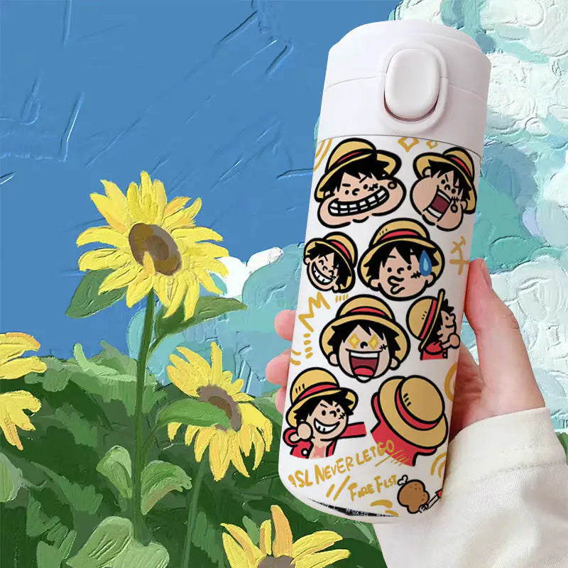 Anime Student Insulated Water Bottle