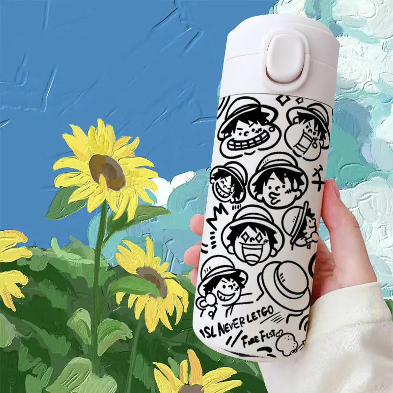 Anime Student Insulated Water Bottle