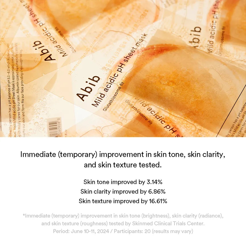 Abib Mild Acid pH Sheet Mask