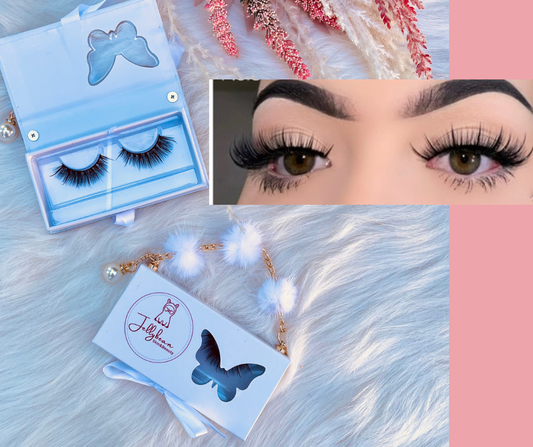 Jellybean Eyelashes Charm