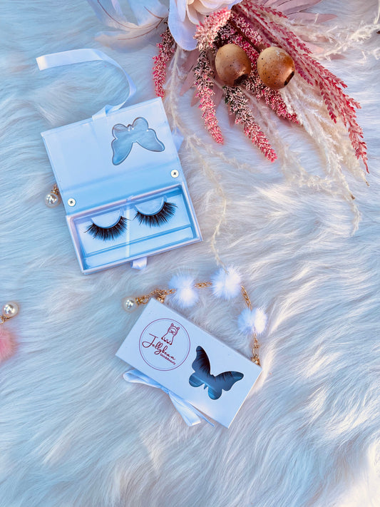 Jellybean Eyelashes Charm