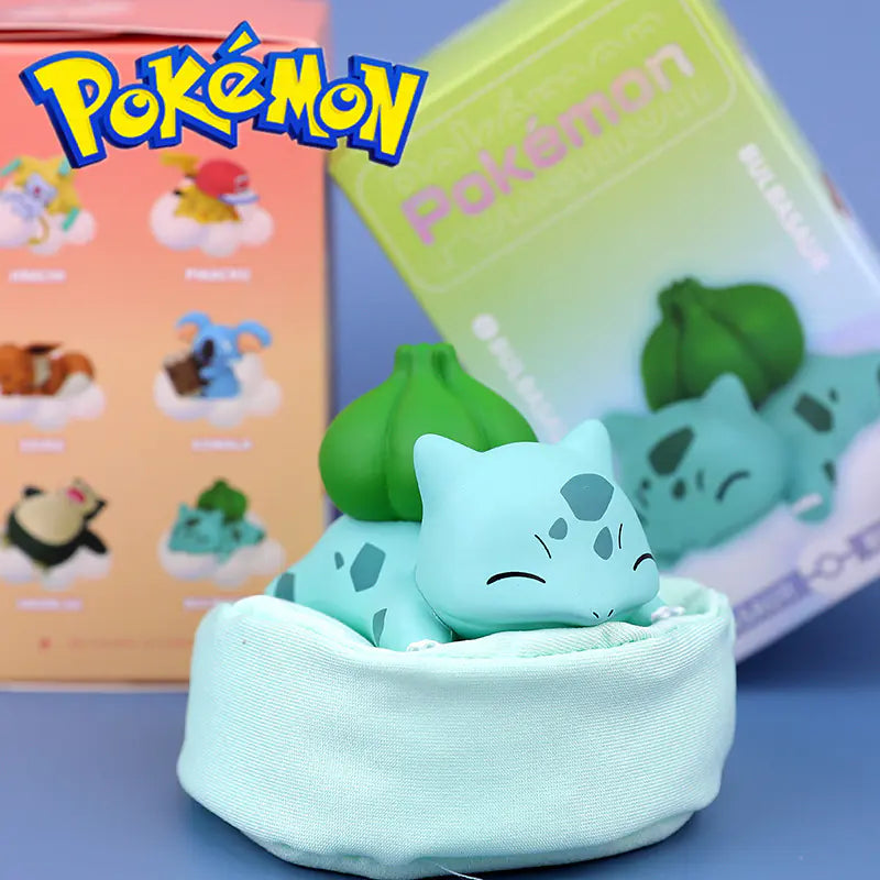 Wolf Bo Wang Pokémon Blind Box Pikachu Car Model Figure