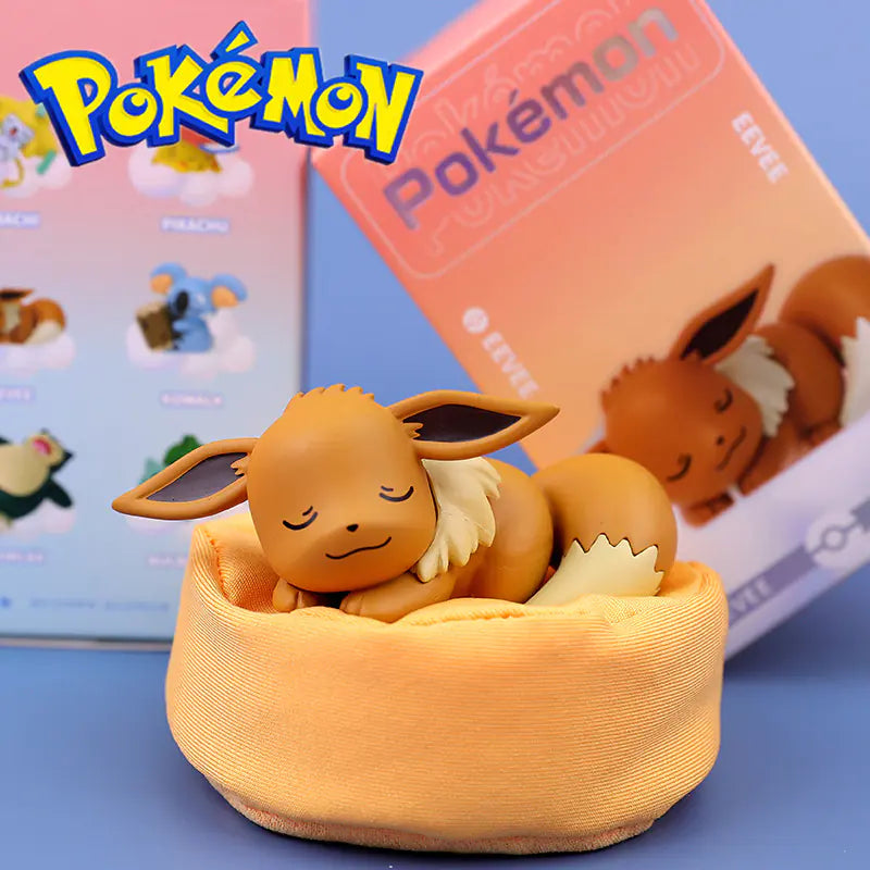 Wolf Bo Wang Pokémon Blind Box Pikachu Car Model Figure