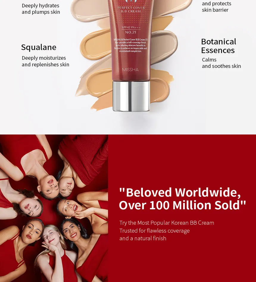 MISSHA M Perfect Cover BB Cream Mini [20ml] – No. 23 / 27