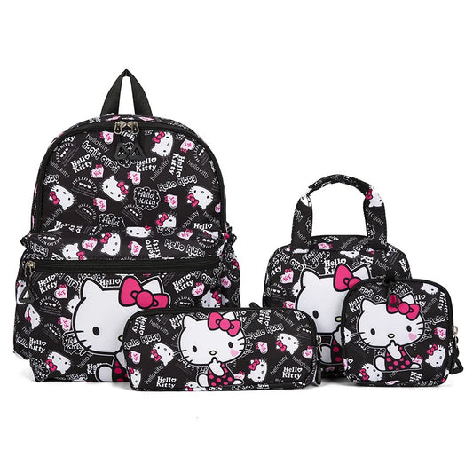 Kawaii Backpack Set (Inspired by Hello Kitty/ Kuromi/My Melody)
