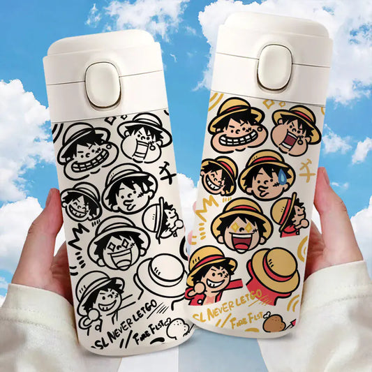 Anime Student Insulated Water Bottle