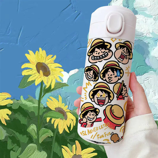 Anime Student Insulated Water Bottle