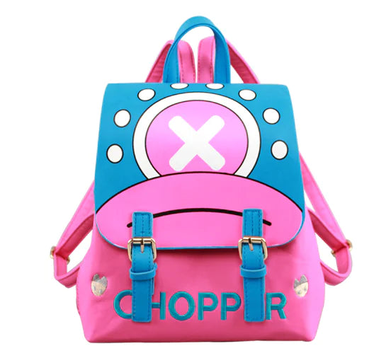 "Chopper Backpack with Keychain - Anime Merchandise (One Set)"