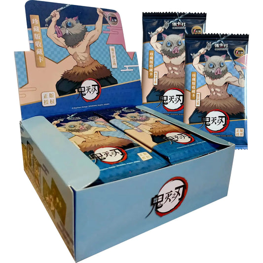 Demon Slayer Cards Booster Box Official Anime TCG CCG Collectable Playing/Trading Card Pack 180 Cards 36 Packs - 5 Cards/Pack